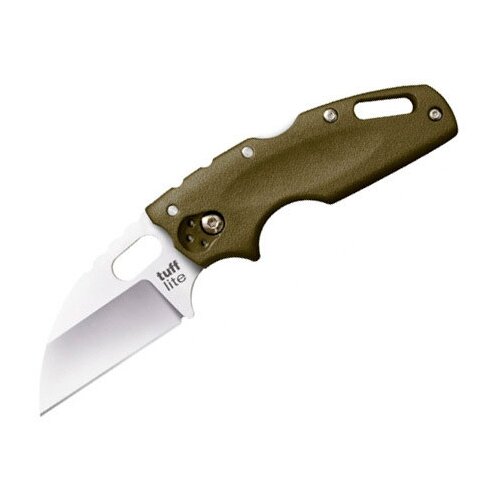 Нож складной Cold Steel Tuff Lite Plain Edge OD Green нож cold steel 20ltb tuff lite plain edge blue