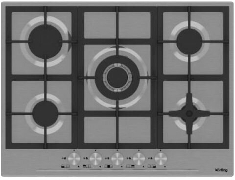 Газовая варочная панель Korting HG 765 CTX