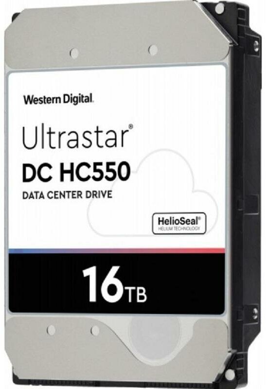 Жесткий диск Western Digital Ultrastar DC HС550 HDD 3.5" SATA 16Тb (WUH721816ALE6L4) 0F38462