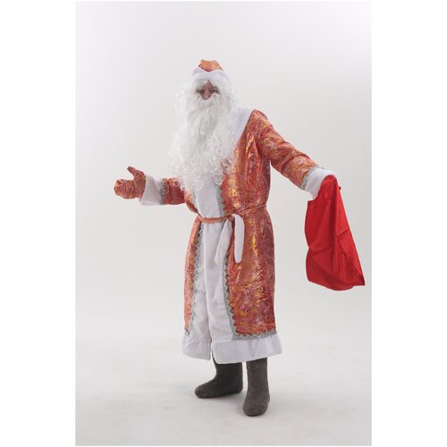 фото Костюм деда мороза красный, полный комплект. happy snowland