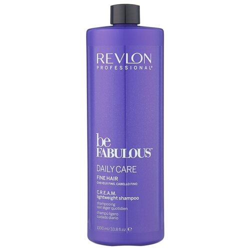 фото Revlon Professional шампунь Be Fabulous Daily Care Fine Hair C.R.E.A.M. lightweight 1000 мл
