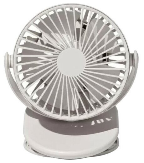 Портативный вентилятор на клипсе SOLOVE clip electric fan 2000mAh 3 Speed Type-C Серый (F3 Grey RUS)