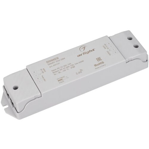Arlight Диммер SMART-D32-DIM (12-36V, 12A, 0/1-10V) контроллер donolux lt 701 12a 0 1 10v