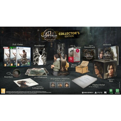 Игра для Xbox: Syberia: The World Before. Collector’s Edition для Xbox Series X syberia the world before 20 year edition ps4 русская версия