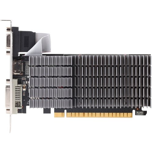 Видеокарта CBR GT710 Power HammerII 2Gb 954Mhz GDDR3 1333Mhz 64bit HDMI DVI VGA VGA-MSGT710-2G-RTL 633600₽