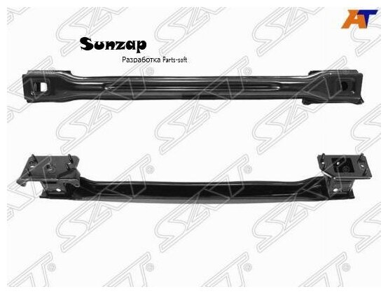 SAT ST-MD15-087R-0 Усилитель заднего бампера MERCEDES W205 14-17