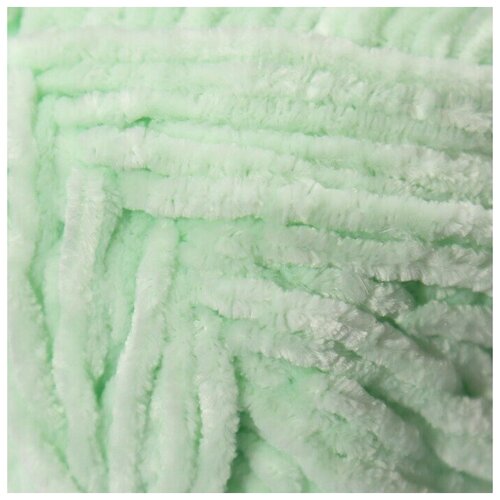 Пряжа для вязания 100% микрополиэстер 170м/100г (845 мята)