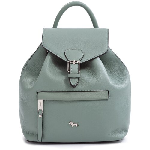 фото Рюкзак женский labbra натуральная кожа, зеленый