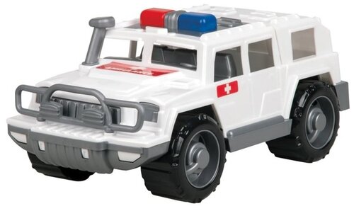 Машинка ZARRIN TOYS Ambulance, FR4, 37 см, белый