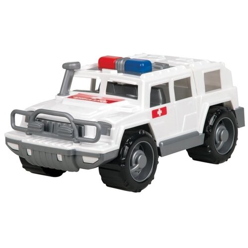 Машинка ZARRIN TOYS Ambulance, FR4, 37 см, белый