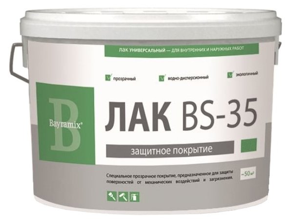 Лак защитный фасадный Bayramix BS-35 полуматовый (2,5кг)