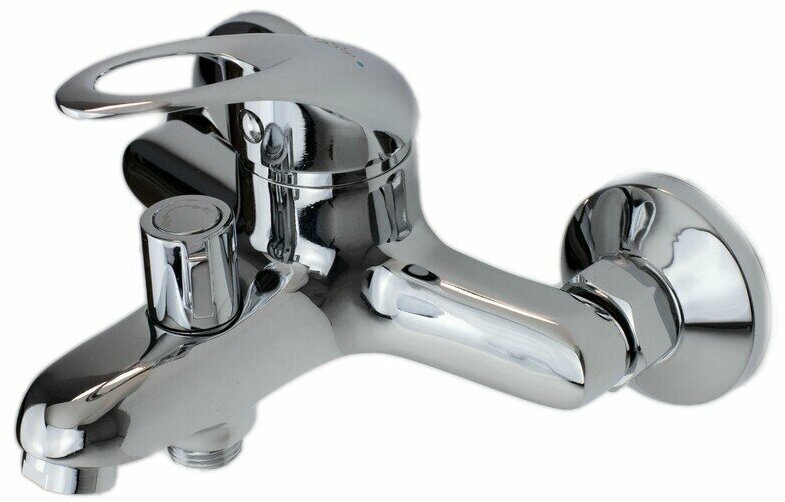 фото Смеситель Клевер Nega для ванны, с короткий излив, без акс, арт. NG 54