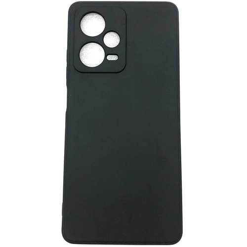 PERO Чехол-накладка Clip Case для Xiaomi Redmi Note 12 Pro black (Черный) чехол накладка krutoff soft case игра в кальмара лого для xiaomi redmi note 12 pro 5g черный