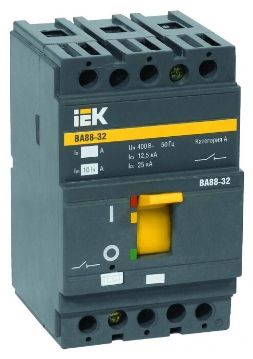 Автоматический выключатель IEK ВА 88-32 3P 25kA