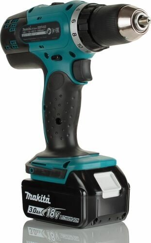 Шуруповерт Makita DDF453RFE (кейс)