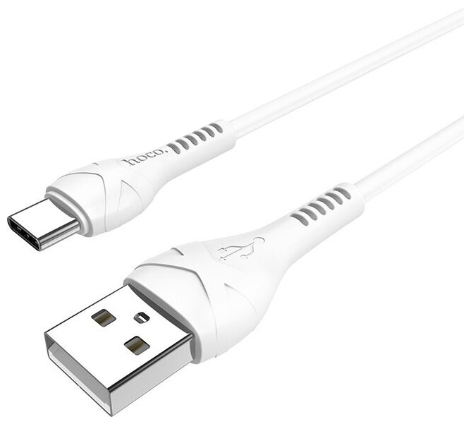 Кабель Hoco X37 usb type c 1м, 3А, белый