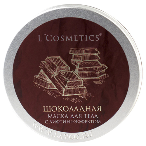 фото Маска L'Cosmetics для тела Шоколадная с эффектом лифтинга 150 мл 1 шт.