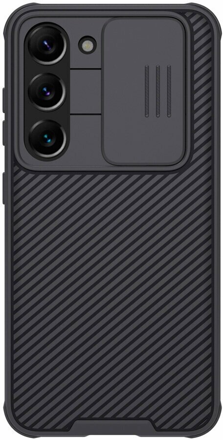 Чехол для Samsung Galaxy S23+ с защитой камеры Nillkin CamShield Pro Case - Черный