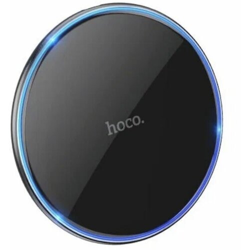 Беспроводное зарядное устройство Hoco CW6 Pro 15W черный беспроводное зарядное устройство зарядка hoco cw6 pro pc qc 15вт 2 а черный