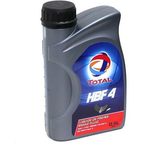 Жидкость тормозная DOT-4 TOTAL HBF-4 0,5 л