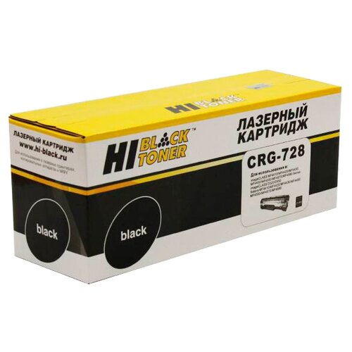 Картридж Hi-Black HB-№728/ 328, 2100 стр, черный картридж hi black hb 728 328 для canon mf 4410 4430 4450 4570 4580 2 1k