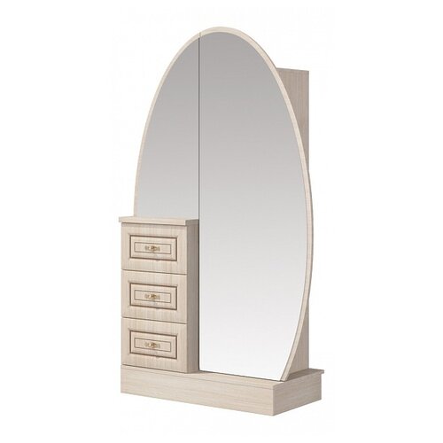 Шкаф для спальни Мебель-Неман Василиса СП-001-10П ШхГхВ 102х47х173 см дуб беленый 32859₽