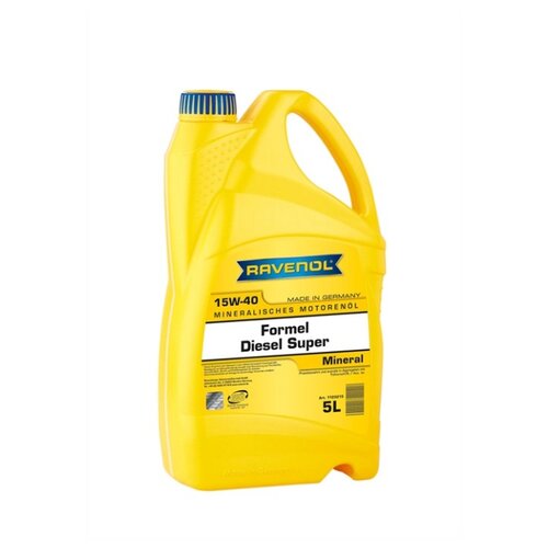 фото Моторное масло ravenol formel diesel super sae 15w-40 5 л