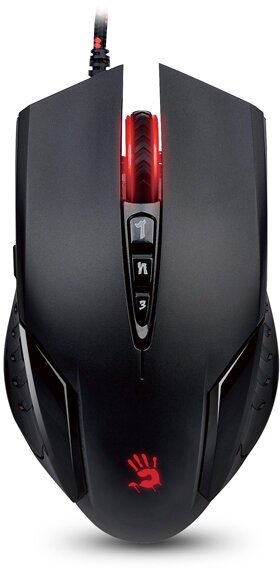 мышь A4Tech Black USB - фото №2
