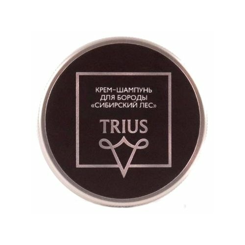 Trius Beard Shampoo - Крем-шампунь для бороды Сибирский лес 50 мл