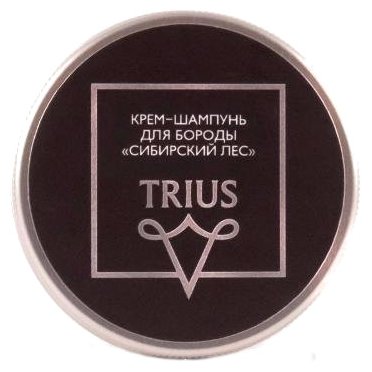 Trius - крем-шампунь для бороды Сибирский лес 50 мл