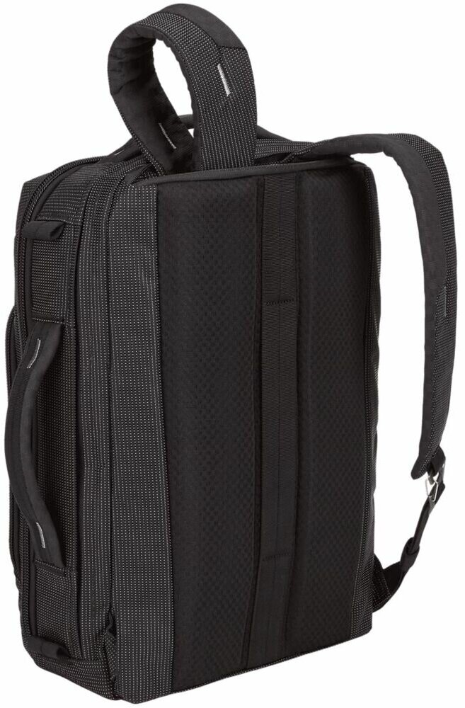 Сумка-рюкзак 15.6” Thule Crossover 2 Convertible Laptop Bag, Нейлон, Black, Черный 3203841 - фото №2