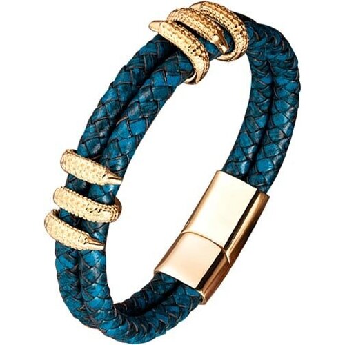 Плетеный браслет DG Jewelry, размер 18.5 см плетеный браслет dg jewelry агат размер 21 см коричневый черный