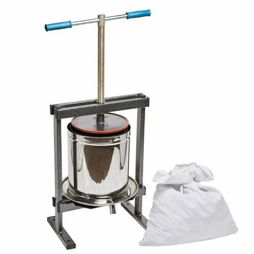 Пресс винтовой 10 литров для отжима сока из фруктов прямоугольный 799000₽