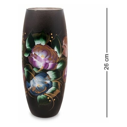 Ваза стеклянная Жостово h-260 VZ-596 113-20645