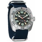 Наручные механические часы с автоподзаводом Восток Амфибия 710334 blue - изображение