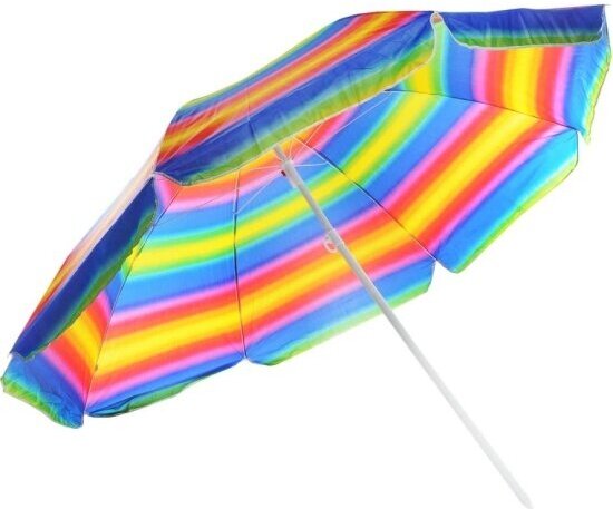 Зонт пляжный Wildman Эквадор с наклоном, купол 220 см,