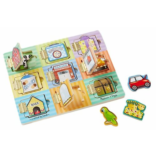 фото Бизиборд Melissa & Doug Прятать