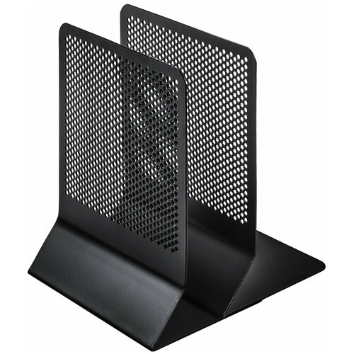 Держатель ограничитель подставка для книг BRAUBERG Germanium Original комплект 2 штуки металл 237978 1229₽