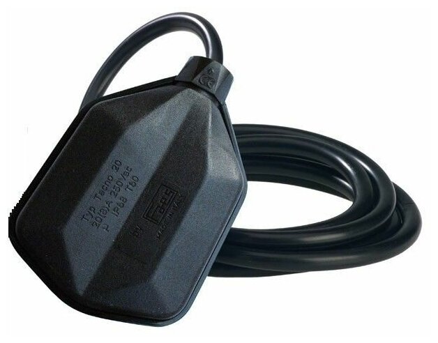 Поплавковый выключатель ITALTECNICA TECNOIT-3, кабель 3м. (черный) - фотография № 1