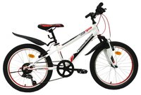 Подростковый горный (MTB) велосипед Nameless S2000 20 белый/черный 11" (требует финальной сборки)