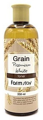 Тонер с экстрактом ростков пшеницы FARMSTAY GRAIN PREMIUM WHITE TONER