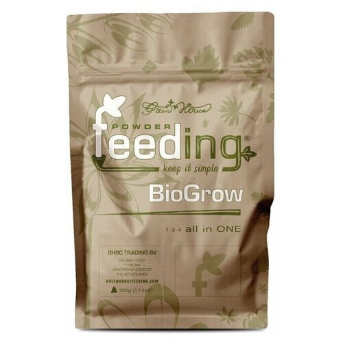 удобрение green house powder feeding hybrids 125 гр Удобрение Green House Powder Feeding BioGrow 500 гр.