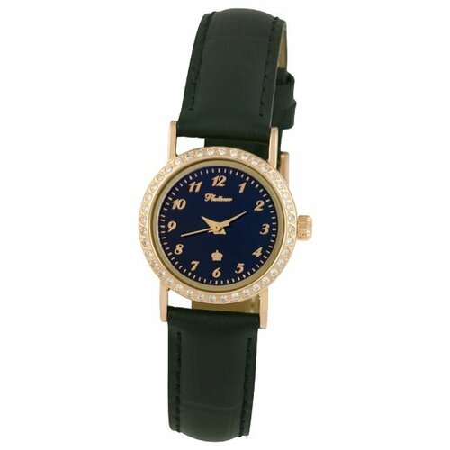 женские серебряные часы ритм 98100 190 Наручные часы Platinor, золото, фианит