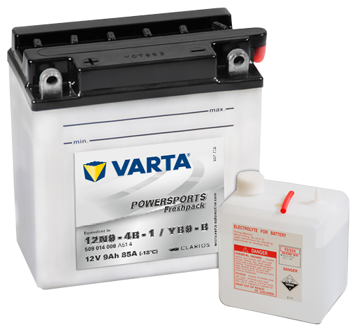 Мото аккумулятор VARTA Powersports Freshpack (509 014 008)