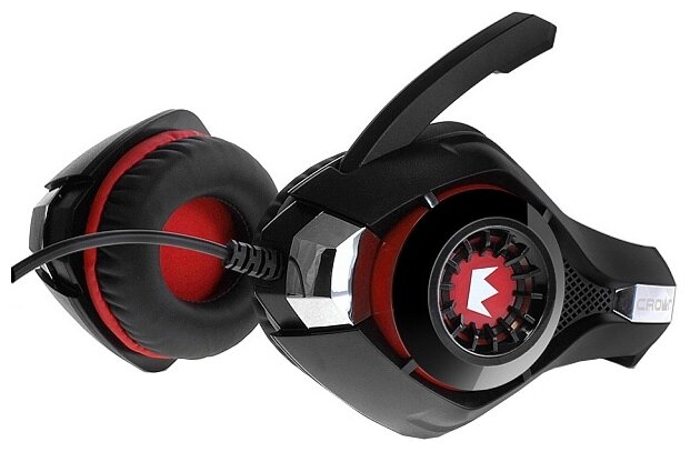 Проводные наушники CROWN MICRO CMGH-102T red