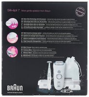 Эпилятор Braun 7561 Silk-epil 7 + триммер белый