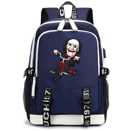 фото Рюкзак пила (saw) синий с usb-портом №2 noname