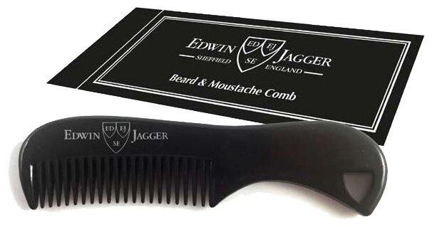 Расческа для  усов  и  бороды Edwin Jagger Beard & Moustache Comb