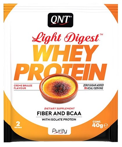 Сывороточный протеин QNT Light Digest Whey Protein 500 гр вкус Бельгийский шоколад