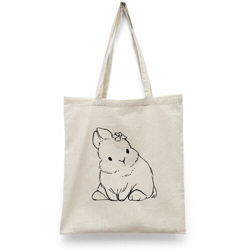 фото Сумка шоппер каждому своё, бежевый